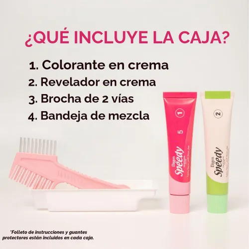 Vista 8 de Bigen Kit de colores acondicionadores rápidos: 3 castañas cálidas, paquete de 3