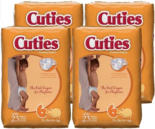 Vista 8 de Cuties, Pañales para bebés, CR2001, 2, 1, 1