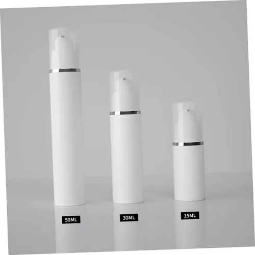 Vista 8 de Cabilock Esencia Subpackaging Botellas 1.0 fl oz Loción Dispensadores Vacío Prensa Bomba Pp Material Belleza Hogar
