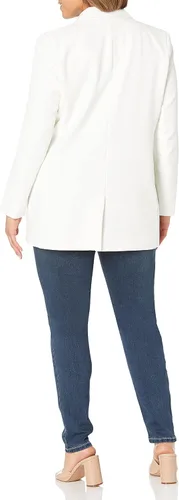 Vista 7 de The Drop blazer Blake largo para mujer