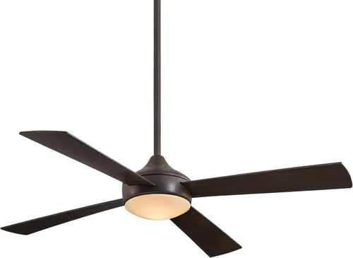 Vista 3 de [Usado] Minka-Aire F521L-WHF Aluma Ventilador de techo de 52 pulgadas con luz LED integrada en acabado blanco plano