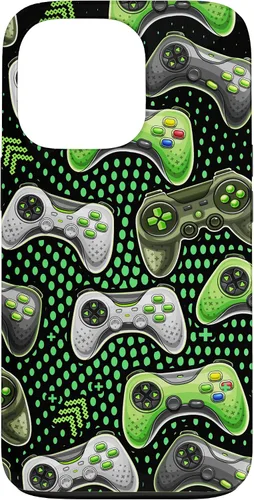 Vista 10 de Awesome Video Game Controller Gamer Boys Gaming Gift Case for iPhone 17