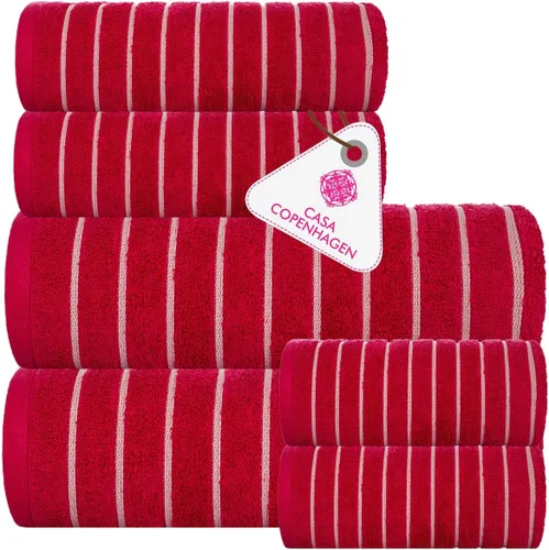 Vista 13 de CASA COPENHAGEN Toallas clásicas para trapeador de bar, paquete de 12, 15 x 19 pulgadas, 100% algodón, altamente absorbentes y duraderas, toallas