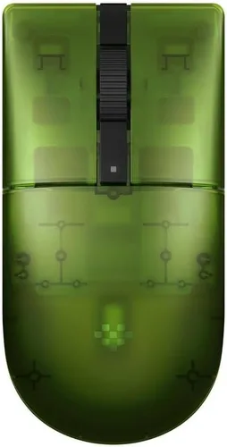 Vista 4 de 8BitDo Retro R8 Mouse con sensor óptico PAW 3395 DPI 26K, ratón inalámbrico de sondeo 4K con base de carga, botones programables y interruptores
