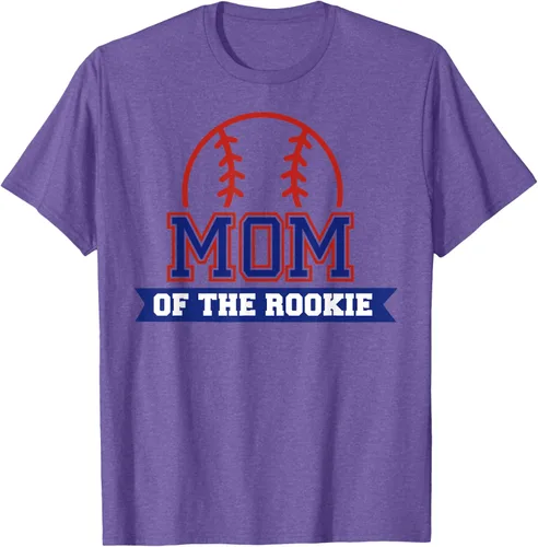 Vista 9 de Mom of Rookie - Camiseta de béisbol para primer cumpleaños, Blanco