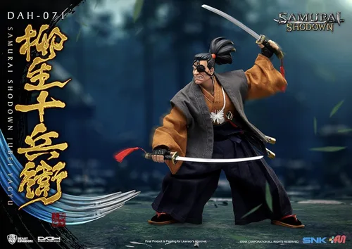 Vista 7 de Beast Kingdom Samurai Shodown: Jubei Yagyu DAH-071 - Figura de acción dinámica de 8 cciones, multicolor