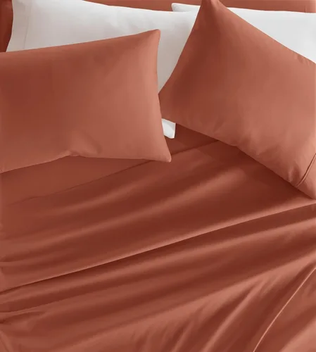 Vista 82 de Linen Market Juego de Sábanas de Microfibra Cepillada Twin de 3 Piezas – Certificado Oeko-TEX Ultra Suave y Sin Arrugas - Sábanas de Bolsillo Blanco