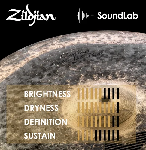 Vista 6 de Zildjian K - Platillo de paseo lateral izquierdo personalizado, 20 pulgadas