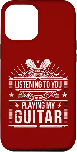 Vista 6 de iPhone 11 Guitarist Not Listening - In My Head I'm Playing - Funda para guitarra
