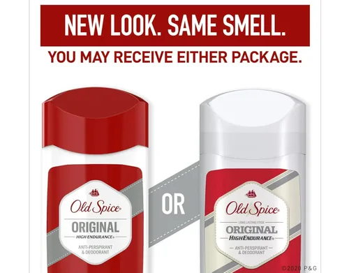 Vista 2 de Old Spice Desodorante y antitranspirante sólido de alta resistencia, original de 3 onzas (paquete de 11)