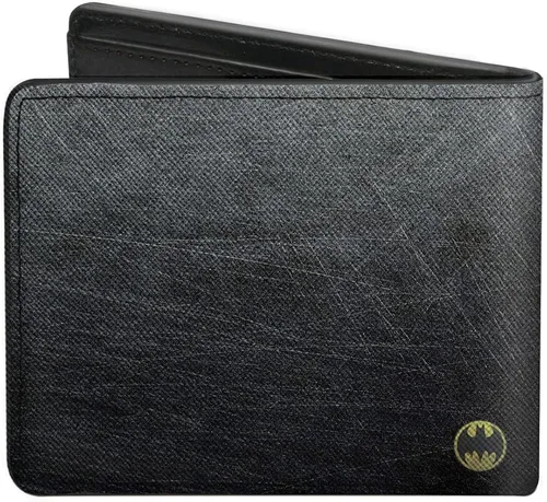 Vista 2 de Buckle-Down - Billetera plegable para hombre diseño de Batman
