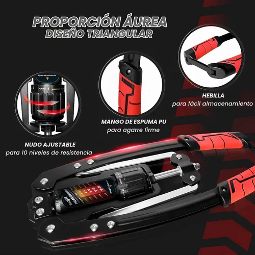 Vista 3 de Yes4All Pistola de muñeca y antebrazo, desarrolla una fuerza de agarre masiva y músculos con rodillo de muñeca de acero y rodillo de antebrazo C.