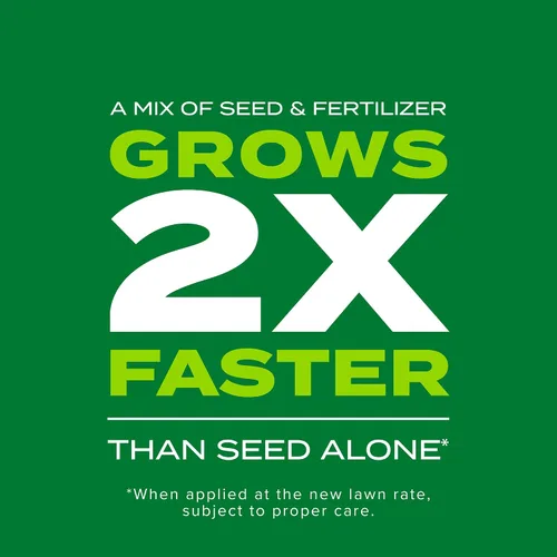 Vista 4 de Scotts Turf Builder Rapid Grass Bermudagrass, 1 libra Semilla de hierba con fertilizante para césped verde completo en condiciones difíciles