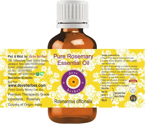 Vista 2 de Pure Essential Oil 50 ml de romero (Rosmarinus officinalis) 100% Natural