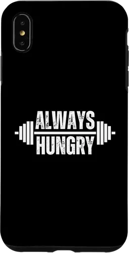 Vista 11 de iPhone 11 Pro Max Funny Body builder Always Hungry Gym Lover Workout Joke Case