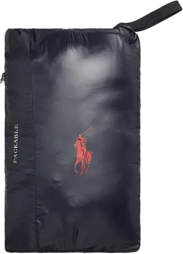 Vista 6 de Polo Ralph Lauren Polo Pony Logo Down - Chaleco acolchado para hombre, Negro