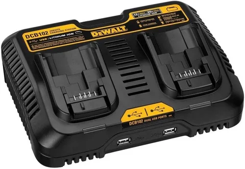 Vista 5 de DEWALT DCB102 estación de carga de 12V