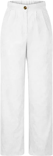Vista 5 de DOLKFU Women's High Waisted Button Up Loose Pants Straight Wide Leg Trousers Casual Fashion Pants with Pockets