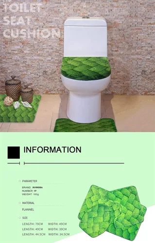 Vista 4 de HUGS IDEA Alfombra de baño, alfombra de baño, alfombra de baño, diseño de bandera estadounidense, mariposa, floral, juego de tapetes de baño