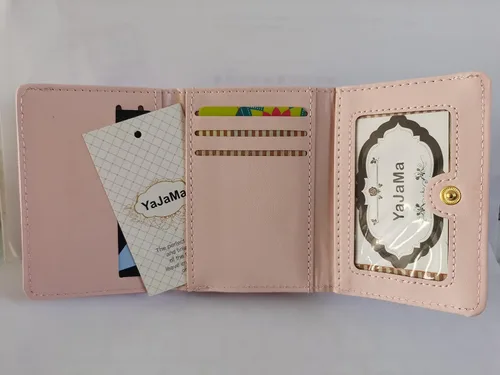 Vista 4 de edfamily - Monedero de piel para mujer, diseño de gato, Tarjetero, talla única