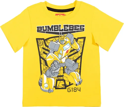 Vista 2 de Transformers Bumblebee Optimus Prime Boys 3 Pack de camiseta de manga corta