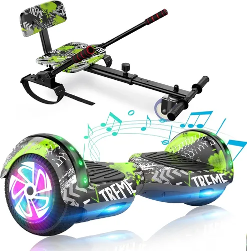 Vista 8 de CBD Patinete con luces LED Corlorful, ruedas de 6.5 pulgadas, scooter doble de 300 W para niños, niñas, niños y adultos, todas las edades