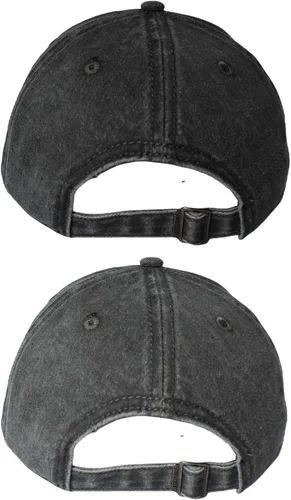 Vista 4 de TSSGBL - Gorras de béisbol ajustables de algodón lavado estilo vintage, sin estructura, de perfil bajo, desgastadas, gorra clásica para papá
