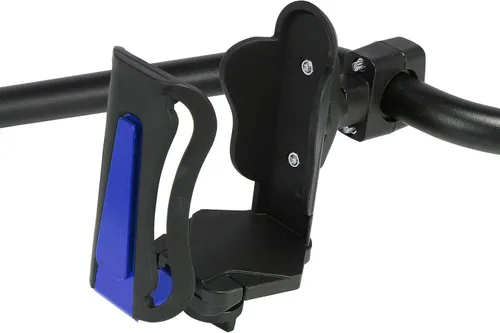 Vista 2 de Soporte universal para botella de agua de motocicleta, tamaño ajustable para botellas de 2.68 a 3.94 pulgadas de diámetro, soporte para tazas