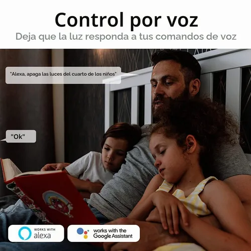 Vista 3 de Interruptor de luz Wi-Fi inteligente, 2 canales, interruptor de relé inalámbrico linptech con aplicación Tuya, control remoto de voz, temporizador