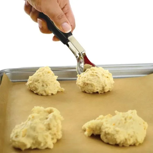 Vista 3 de Norpro Cuchara y suelta cuentagotas para galletas, 7.5 pulgadas/7.5 in, como se muestra