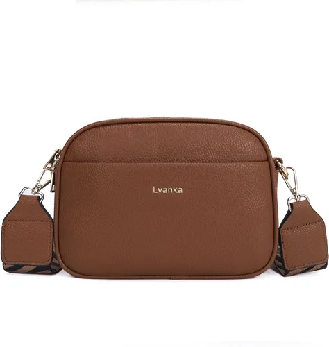 Vista 8 de Lvanka Bolsos cruzados para mujer cartera de mano, bolso de hombro con correa ajustable