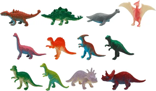 Vista 3 de I Dig It! Dinos - 24 huevos de dinosaurio Recuerdos de fiesta de cumpleaños Rellenos de calcetines Coleccionables Set de regalo Bolsas