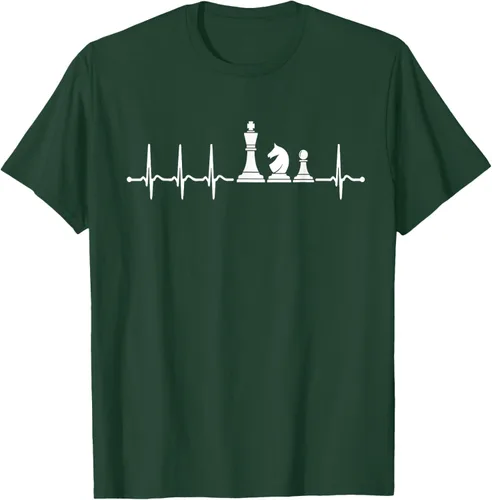 Vista 52 de Camiseta de ajedrez, niños de ajedrez, amantes del ajedrez, camiseta de ajedrez para niños, Negro