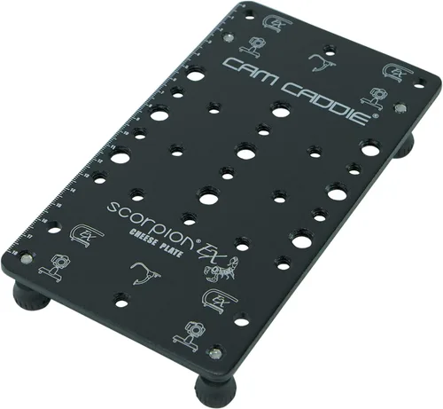 Vista 2 de Cam Caddie Placa de queso ultra plana de ángulo bajo POD/trípode para cámaras DSLR, sin espejo y de acción