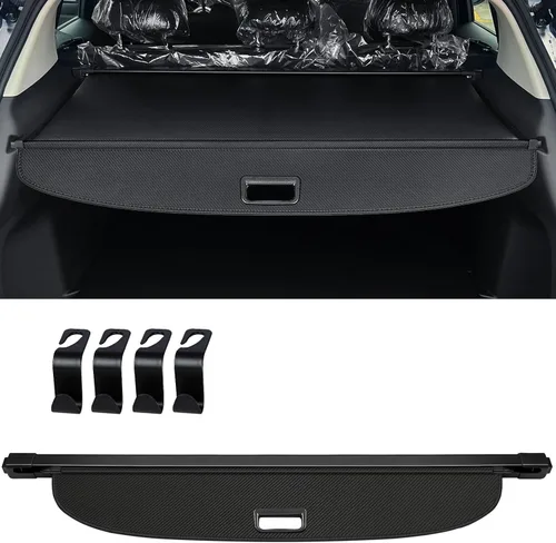 Vista 36 de AUXKO Cubierta retráctil de carga para Toyota Prius 2015-2010, cubierta de maletero de carga, cubierta de seguridad para 2015 2014 2013 2012 Prius