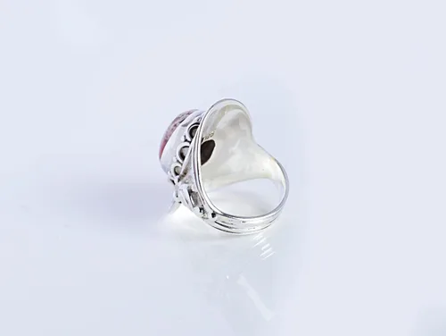 Vista 6 de Ravishing Impressions Increíble anillo de plata de ley 925 con ópalo de fuego mexicano, Piedra preciosa, Fuego mexicano, ópalo