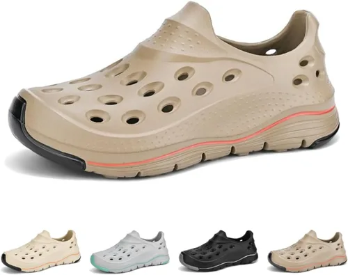 Vista 4 de Unisex for Men and Women Lightweight Closed-Toe Garden Clogs, Breathable Waterproof EVA Sandals, Non-Slip Quick-Dry Slides for Beach Hiking Outdoor