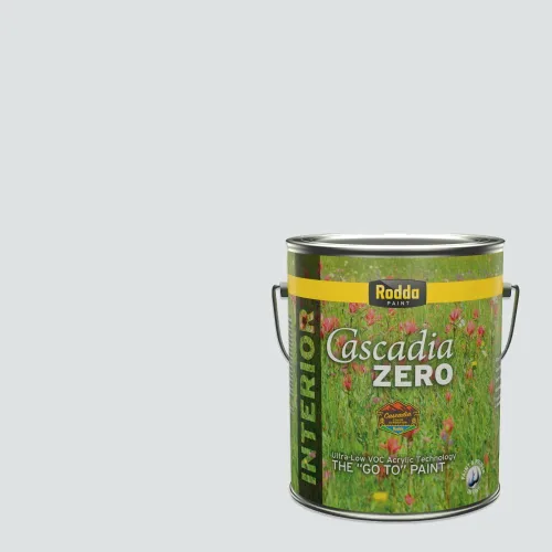 Vista 2 de Rodda Paint CASCADIA XL - Pintura e imprimación satinada para exteriores en uno, cuarto de galón, azul Madonna