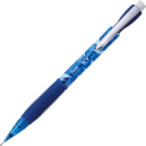 Vista 2 de Pentel Lápices automáticos, 0.028 in, recargables, paquete de 24, azul (PENAL27TCSWSPR)