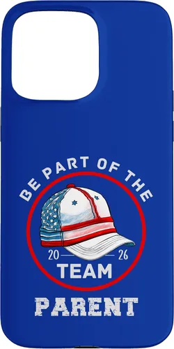 Vista 31 de Be Part of The Team Baseball Design Parent Version 2026 Case for iPhone 17