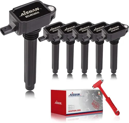 Vista 10 de Juego de 6 bobinas de encendido compatibles con Honda Accord Odyssey 3.0L 3.2L 3.5L V6 Acura TL CL RL LX EX V6 Vue Reemplazo # UF242