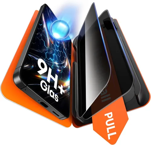 Vista 12 de TAURI 2 Pack for Samsung Galaxy Z Fold 8 Ultra Privacy Screen Protector Negro