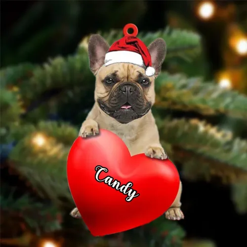 Vista 147 de Adornos de Navidad personalizados para perros, nombre personalizado, adorno de Malamute de Alaska, adornos acrílicos, regalos de Navidad, amantes