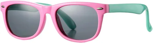 Vista 22 de Lentes de sol polarizados de goma elastómero termoplástico (TPEE) flexible, para niñas y niños de 3 a 9 años