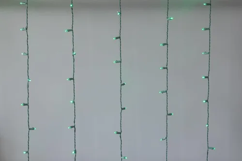 Vista 3 de Brite Star Mini luces LED micro de 50 litros, verde, cable verde