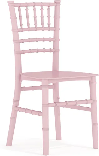 Vista 18 de Flash Furniture Silla Chiavari para Niños de Resina de Cristal Transparente para Fiestas y Eventos para Uso Comercial y Residencial
