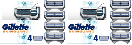 Vista 11 de Gillette SkinGuard - Cuchillas de afeitar para hombre, 4 recambios de cuchillas