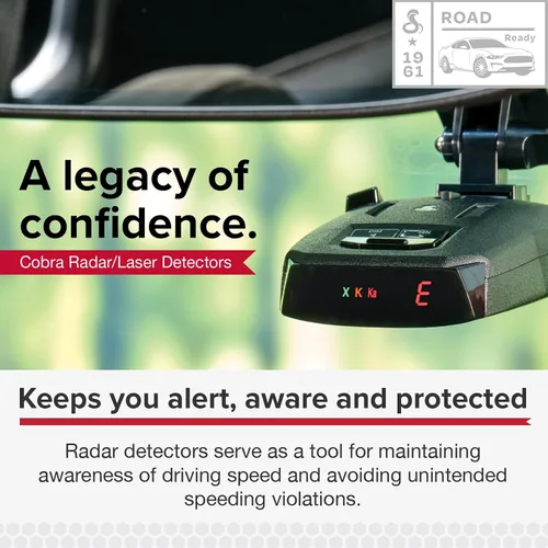 Vista 2 de Cobra Detector de radar láser RAD 390, nuevo modelo con detección de largo