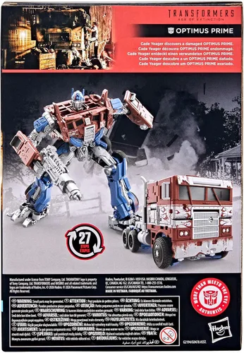 Vista 6 de Transformers Studio Series Optimus Prime, Age of Extinction Voyager Class - Figura de acción de conversión de 6.75 pulgadas, juguetes robot