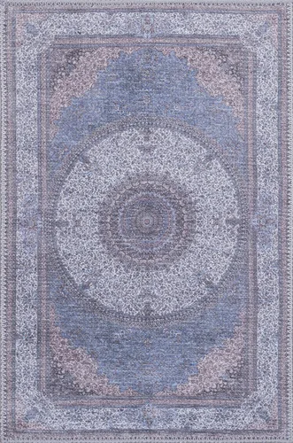 Vista 9 de GLN Rugs Traditional Collection - Alfombra de felpilla lavable a máquina, tradicional lavable, antideslizante, alfombra de felpilla de pelo corto